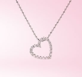 Rose Necklace - 925 Sterling Silver