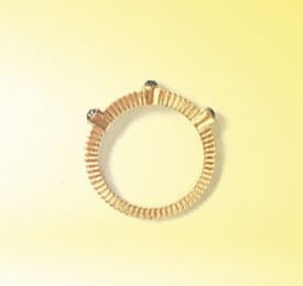 Yellow Gold And Dimond Ring